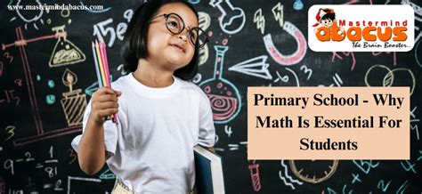 Primary School-Why Math is Essential for Students - Mastermind Abacus - Medium