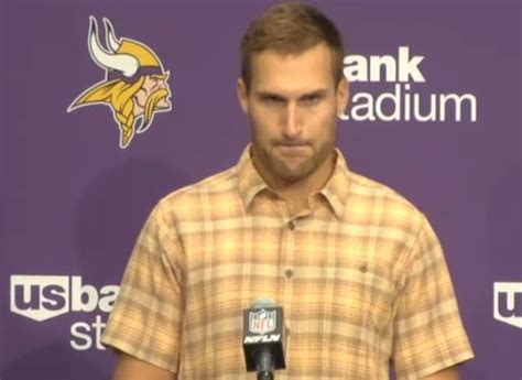 Stylish Vikings QB Kirk Cousins -What's "All The Fuss" About?