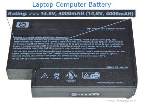 Primary internal battery 601 error on HP laptop