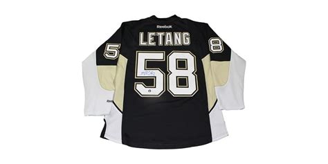 Kris Letang Signed Jersey