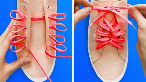 15 CREATIVE WAYS TO TIE YOUR SHOES - YouTube