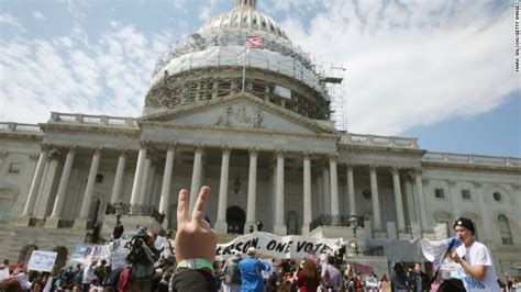 'Democracy Spring' protest: Hundreds arrested at Capitol Hill sit-in ...