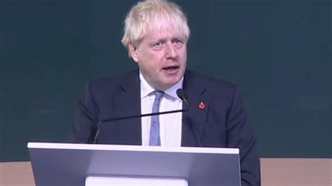 Former PM Boris Johnson criticises net zero 'naysayers' who want to 'frack the hell out of the ...