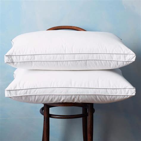 Ultimate 80% Goose Down Pillows | Soak&Sleep Bedroom Pillows, Cot Bedding, Spare Bedroom ...