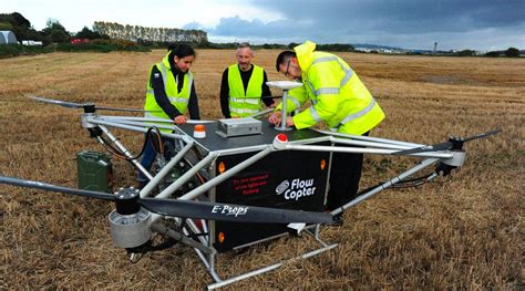 Will This Hydraulically Powered Cargo Drone From Flowcopter Replace Helicopters?