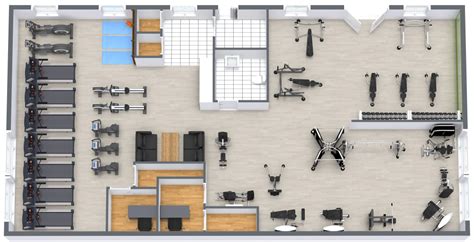 Home Gym Layout Floor Plan - Image to u