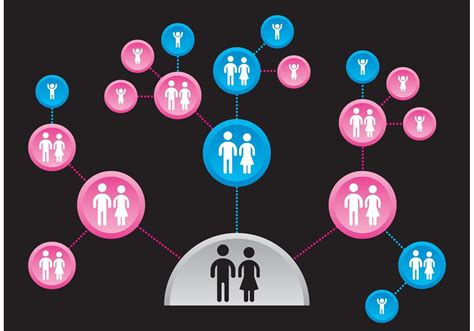 Hereditary Diagram 85389 Vector Art at Vecteezy