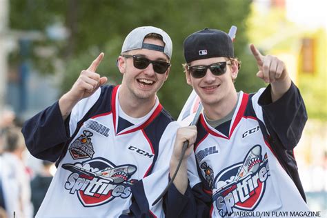 Windsor Spitfires Memorial Cup Parade PIX - In Play! magazine