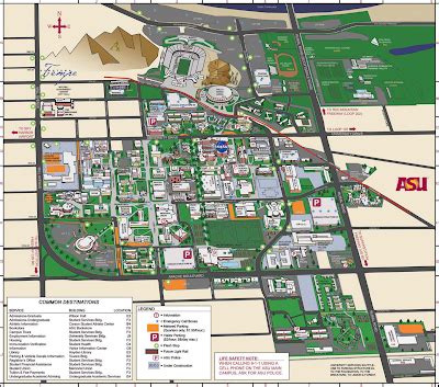 Asu West Campus Map - United States Map