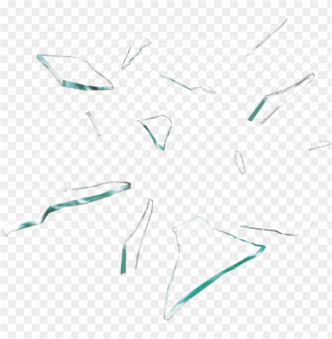 transparent glass shards PNG image with transparent background | TOPpng