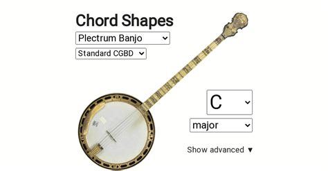 Plectrum Banjo - chords.cc