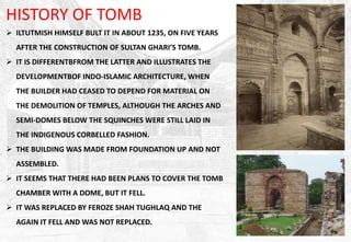 Tomb of iltutmish | PPT | Free Download