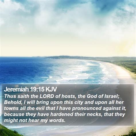 Jeremiah 19 Scripture Images - Jeremiah Chapter 19 KJV Bible Verse Pictures