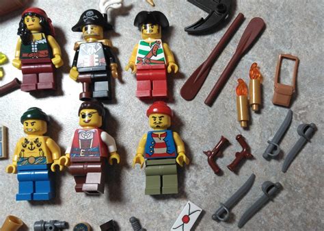 Lego Deluxe Pirates minifigure pack lot of 6 | Etsy