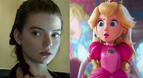 Anya Taylor-Joy Shows Off Princess Peach Cosplay At 'Super Mario Bros. Movie' Screening