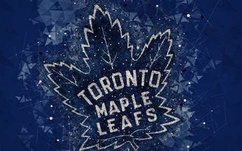 Download NHL Emblem Logo Toronto Maple Leafs Sports 4k Ultra HD Wallpaper