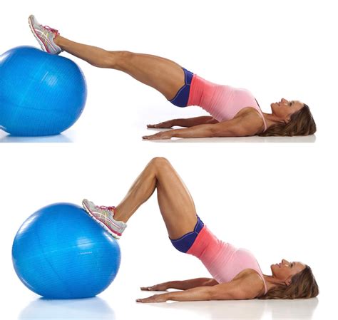 Lying Leg Curl Alternative | Hamstring Ball Curl Ins