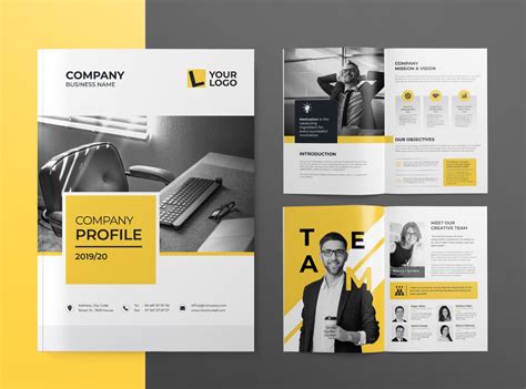 Company Profile Editable Template