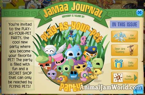 Animal Jam Pet Party and Other News! - Animal Jam World