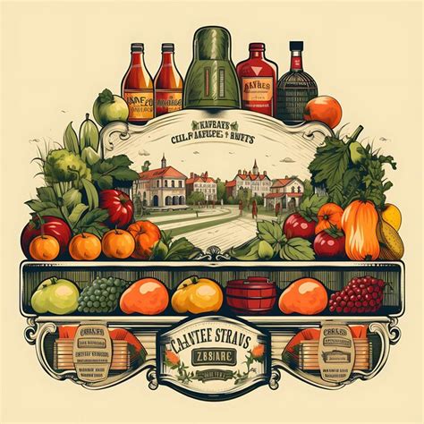 Premium AI Image | Labels Design Vintage Style Vector With Illustration Art Offer Distinctive ...