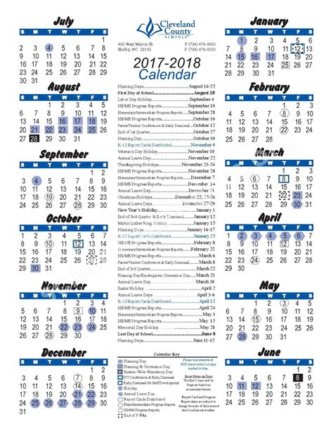 Cleveland County Schools Calendar 22-23 2024 - Schoolcalendars.net