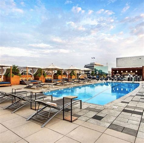 The Liaison's Revamped Rooftop Pool Bar Opens Thursday | Washingtonian (DC)