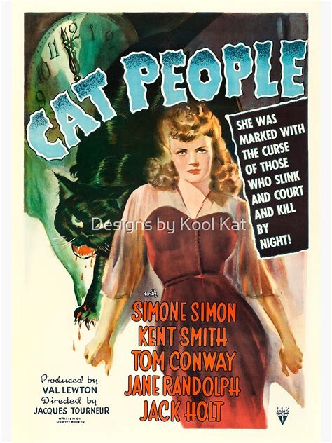 "Cat People 1942 Movie Poster" Poster for Sale by Framerkat | Redbubble