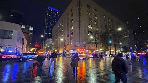 1 dead, 7 wounded in downtown Seattle shooting