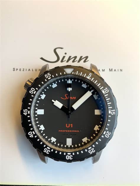 Sold: Sinn U1 Professional on Mint Tegimented Bracelet | WatchUSeek Watch Forums