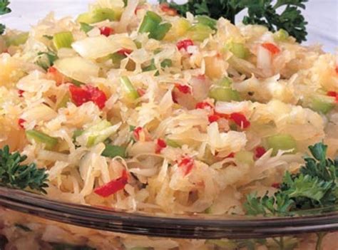 Amazing Sauerkraut Salad | Just A Pinch Recipes