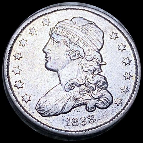 Sold Price: 1833 Capped Bust Quarter ABOUT UNCIRCULATED - December 6, 0120 12:30 PM CST