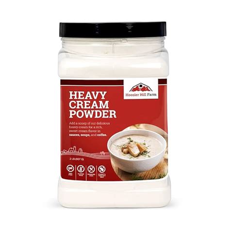 Amazon.com: Hoosier Hill Farm Heavy Cream Powder, 2LB (Pack of 1 ...