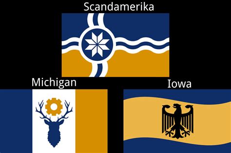 The USA state flags (76 States) - Midwest by ShadowESH on DeviantArt