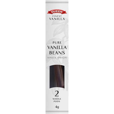 Queen Finest Vanilla Bean Pods 4g | Woolworths