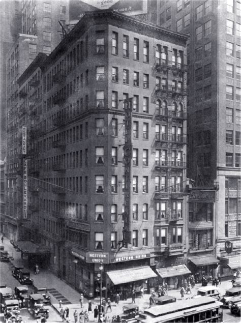 Hotel Continental, Broadway and 41st Street - 1928