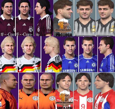 PES 2021 Facepack Legends 2 by Alireza ~ SoccerFandom.com | Free PES ...