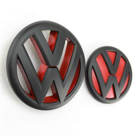 Red Volkswagen Logo - LogoDix