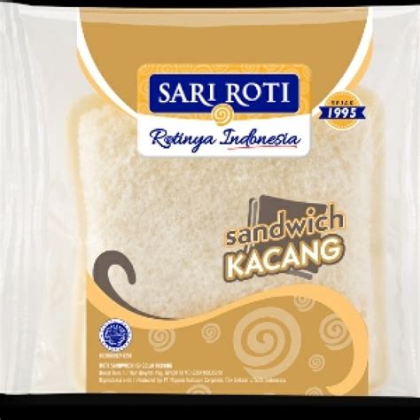 Frozzie Frozen Food Magelang - Sariroti Sandwich Kacang