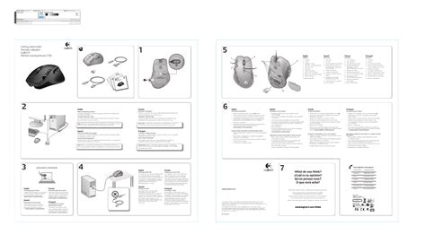 Logitech Wireless Gaming G700 User Manual | 1 page | Original mode