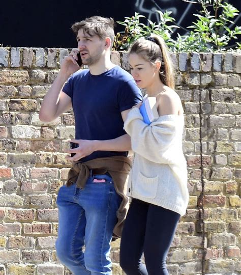 Roxanne McKee - With her boyfriend enjoying the lovely weather in ...