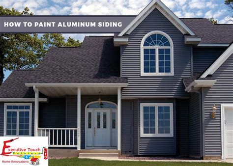 How To Paint Aluminum Siding | ET Painters