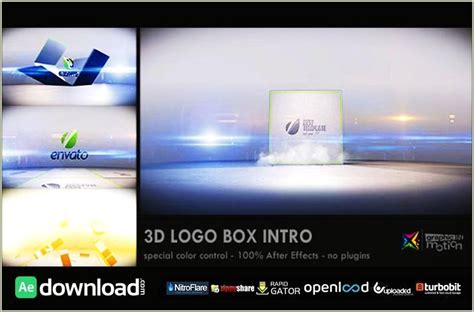Free After Effects 3d Logo Templates - Resume Example Gallery