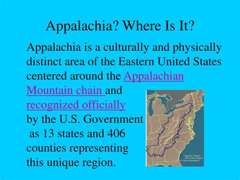 PPT - Appalachian History PowerPoint Presentation, free download - ID:115614