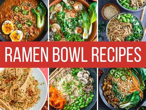 Tasty Homemade Ramen Bowl Recipes - Peas and Crayons