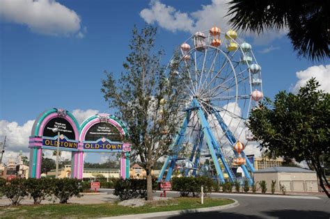 AMERICAN OLD TOWN KISSIMMEE ORLANDO FLORIDA USA Editorial Image - Image ...