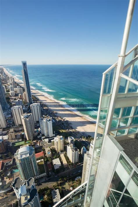 View of Surfers Paradise Skyline and Beachfront from Q1 Building ...