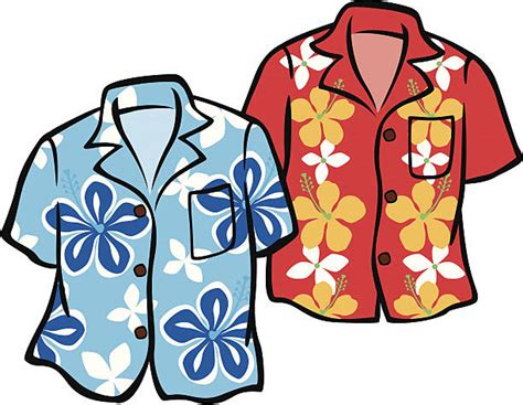 Hawaiian Shirt Illustrations, Royalty-Free Vector Graphics & Clip Art - iStock