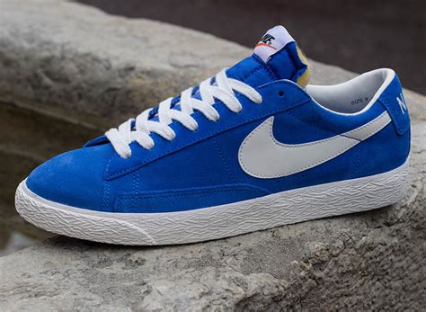 Nike Blazer Low Premium VNTG "Prize Blue" - SneakerNews.com