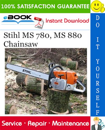 Stihl MS 780, MS 880 Chainsaw Service Repair Manual – PDF Download