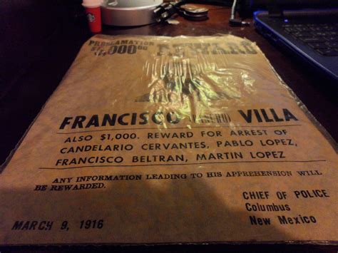 Wanted Francisco (Pancho) Villa Poster | Collectors Weekly